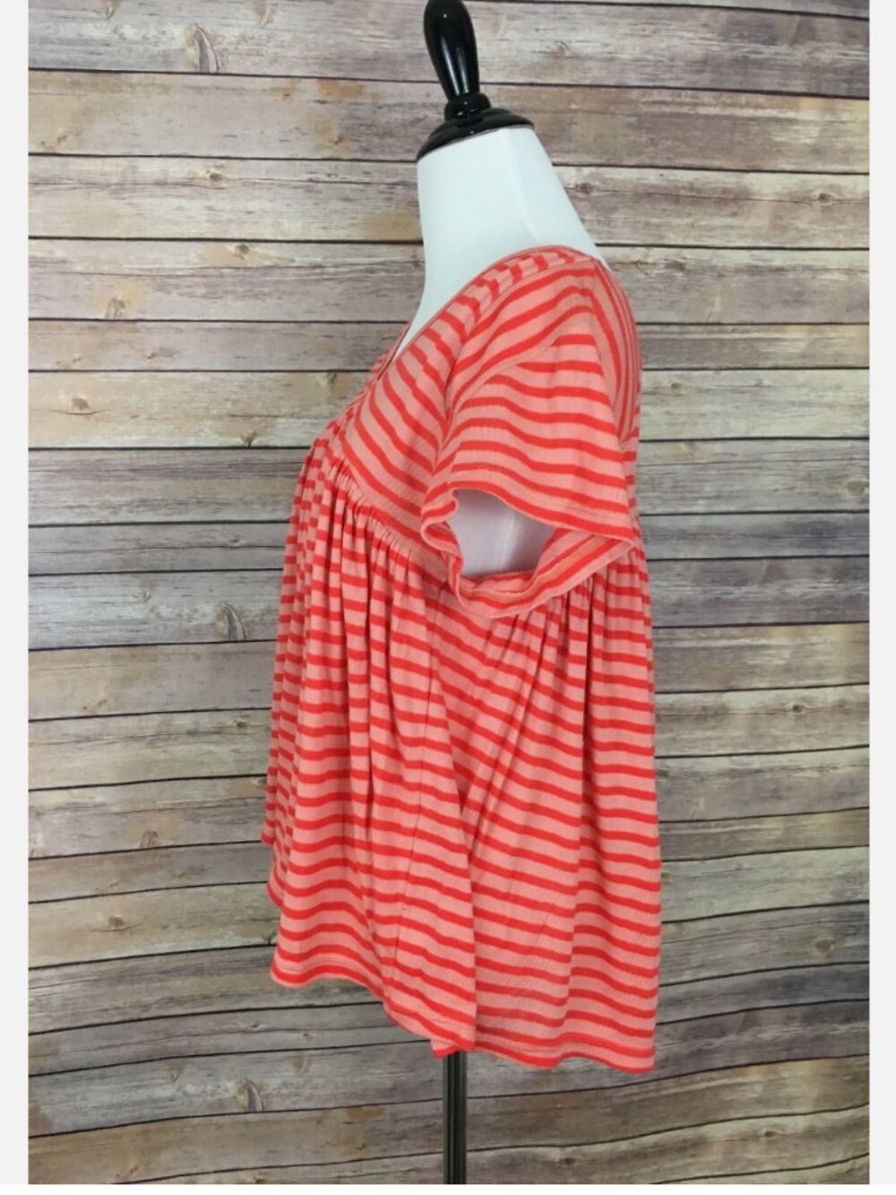NWT Free People JoJo Striped Top SMALL - Picture 2 of 3